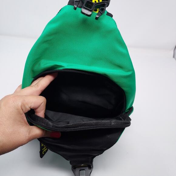 Hello Shamrock Green Sling Back Pack - Picture 5 of 8